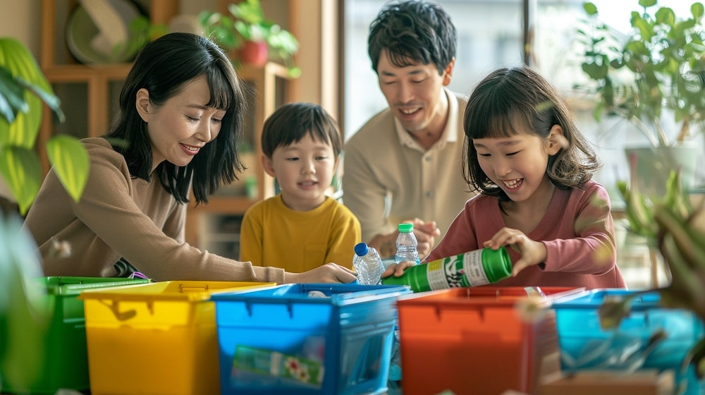 子供と一緒に楽しく学ぶ！リサイクルの大切さ
